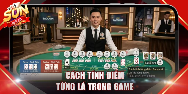 Cách tính điểm từng lá trong game