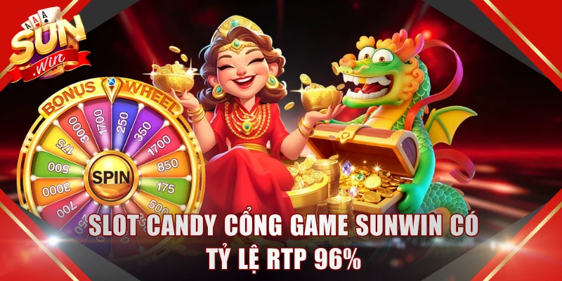 Slot Candy cổng game SUNWIN có tỷ lệ RTP 96%
